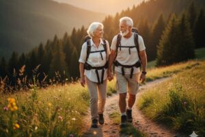 Balanced life mobile physical therapy sr. couple hiking 2560